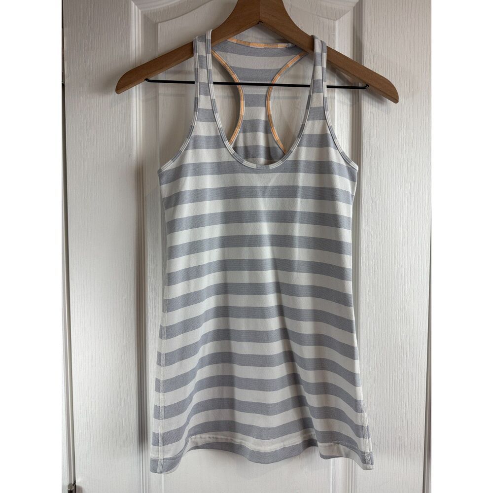 Lululemon Women's Racerback Tank Top Striped Size XS / S